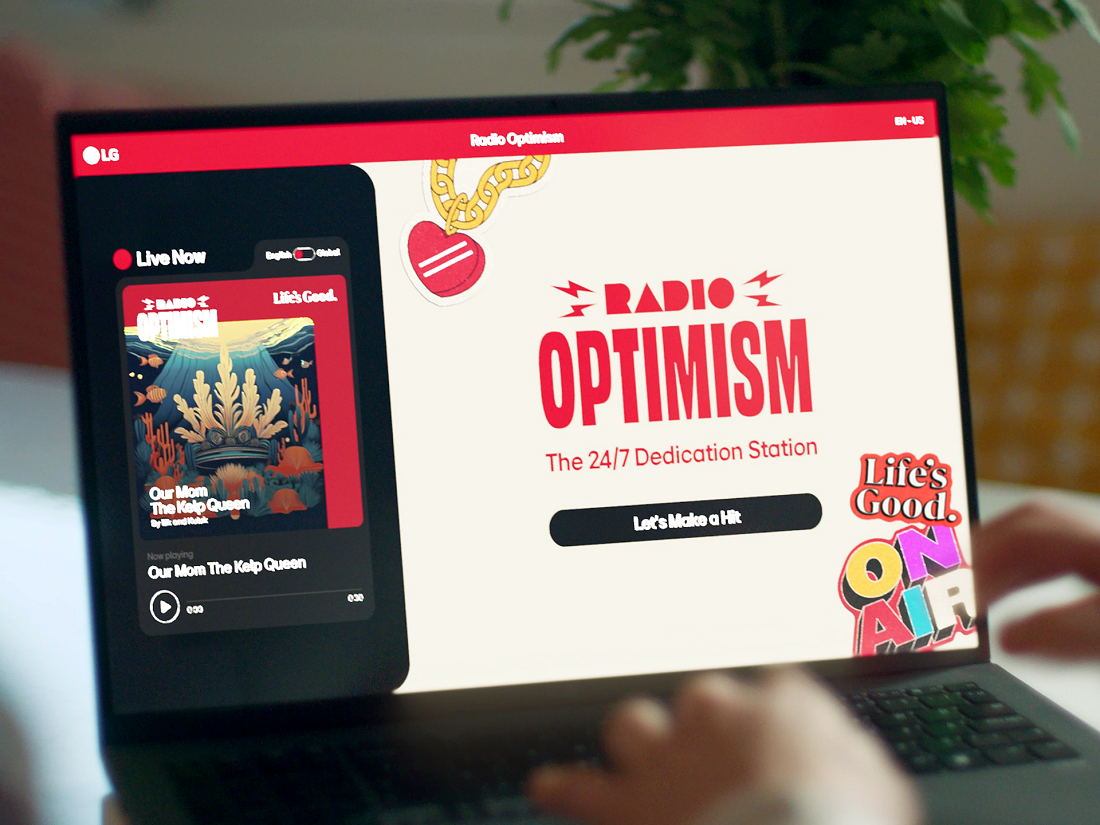 Sáng tạo giai điệu riêng cùng Radio Optimism từ LG- Ảnh 1.