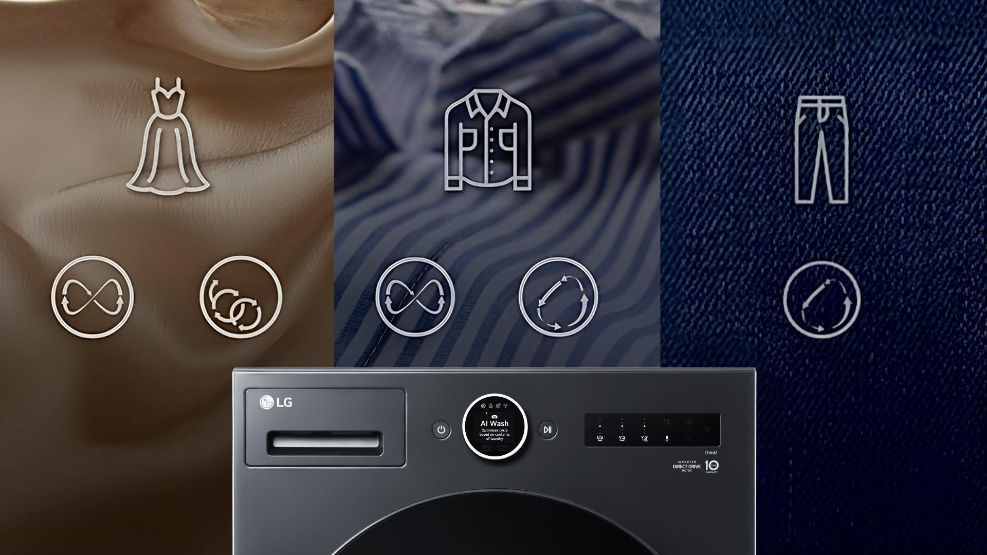 LG AI DD™ 2.0: Công nghệ giặt thông minh mở ra hành trình sống xanh và bền vững- Ảnh 1.